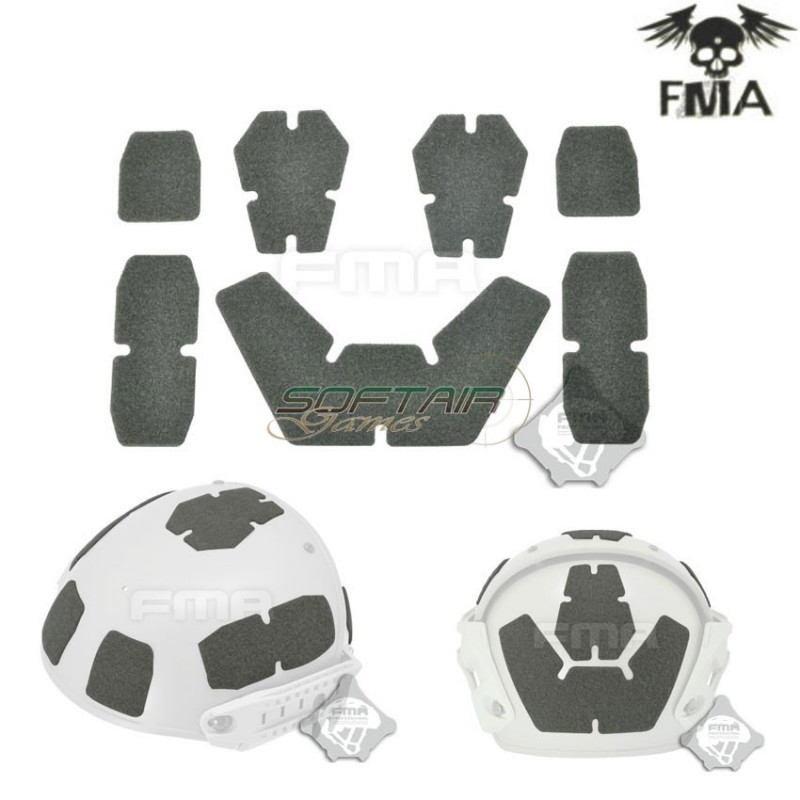 Velcro Set Adesivi Cp Type Da Elmetto Foliage Green Fma (fma-tb961-fg)