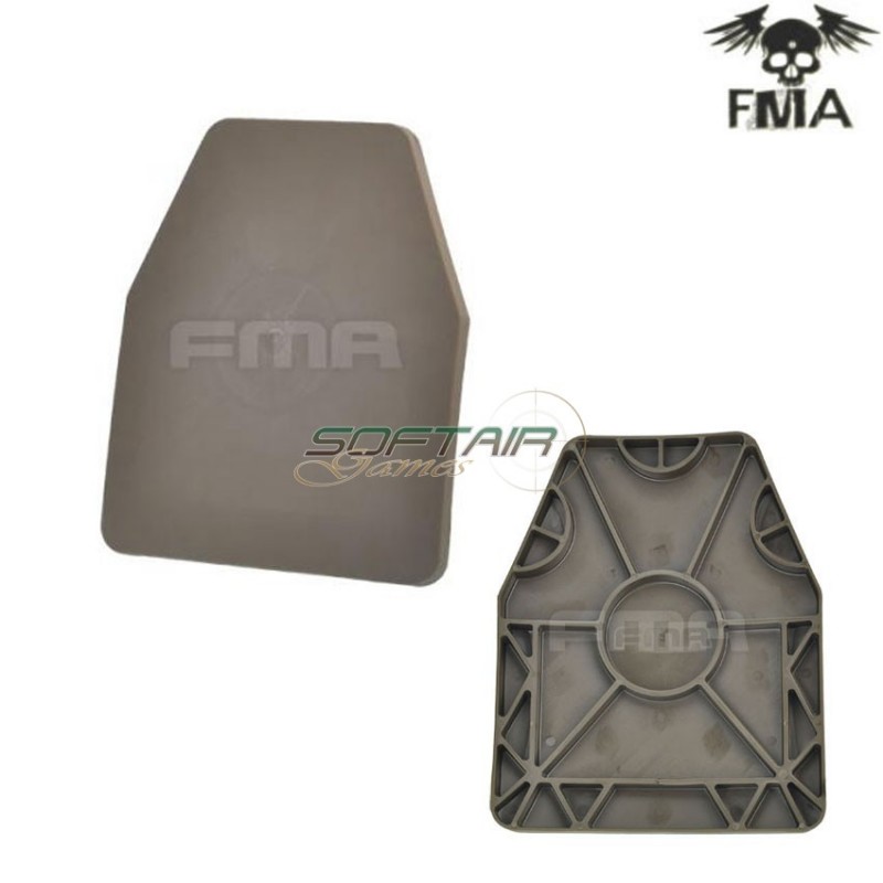 Sapi Dummy Ballistic Plate Dark Earth Fma (fma-tb965-de)