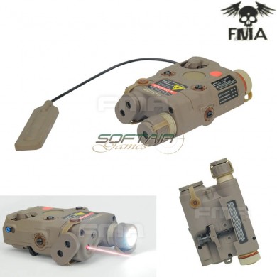 Upgrade An-peq-15 Red Laser & White Led Light Con Lente Ir Dark Earth Fma (fma-tb0067)