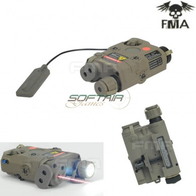 Upgrade An-peq-15 Red Laser & White Led Light Con Lente Ir Foliage Green Fma (fma-tb0070)