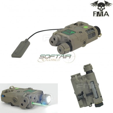 Upgrade An-peq-15 Green Laser & White Led Light Con Lente Ir Foliage Green Fma (fma-tb0071)