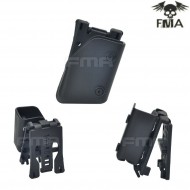 Multi-angle Speed Pistol Magazine Pouch Type 2 Black Fma (fma-tb971-bk) Multi-angle Speed Pistol Magazine Pouch Type 2 Black Fma (fma-tb971-bk)