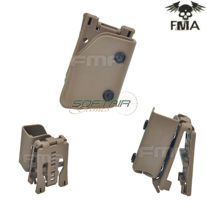 Multi-angle Speed Pistol Magazine Pouch Type 2 Dark Earth Fma (fma-tb971-de) Multi-angle Speed Pistol Magazine Pouch Type 2 Dark Earth Fma (fma-tb971-de)