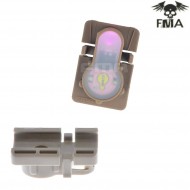 S-lite 1913 Type Rail Mount Dark Earth With Pink Strobe Light Fma (fma-tb976-pk)