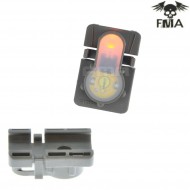 S-lite 1913 Type Rail Mount Foliage Green With Red Strobe Light Fma (fma-tb978-red)