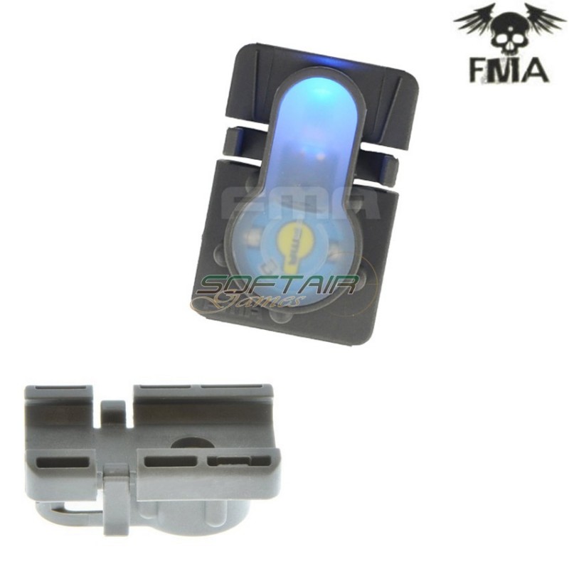 S-lite 1913 Type Rail Mount Foliage Green Con Blue Strobe Light Fma (fma-tb978-bl)