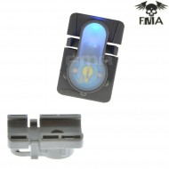 S-lite 1913 Type Rail Mount Foliage Green With Blue Strobe Light Fma (fma-tb978-bl)