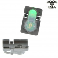 S-lite 1913 Type Rail Mount Foliage Green Con Green Strobe Light Fma (fma-tb978-gr)