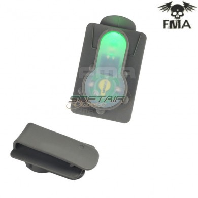 S-lite Card Button Type Clip Mount Foliage Green Con Green Strobe Light Fma (fma-tb983-gr)