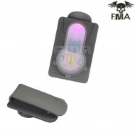 S-lite Card Button Type Clip Mount Foliage Green Con Pink Strobe Light Fma (fma-tb983-pk)