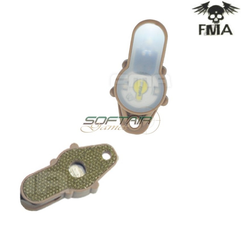 S-lite Pendant & Veclro Type Dark Earth Con White Strobe Light Fma (fma-tb986-wh)