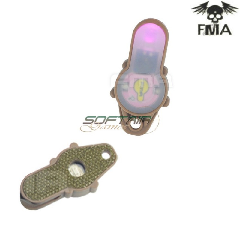 S-lite Pendant & Veclro Type Dark Earth With Pink Strobe Light Fma (fma-tb986-pk)