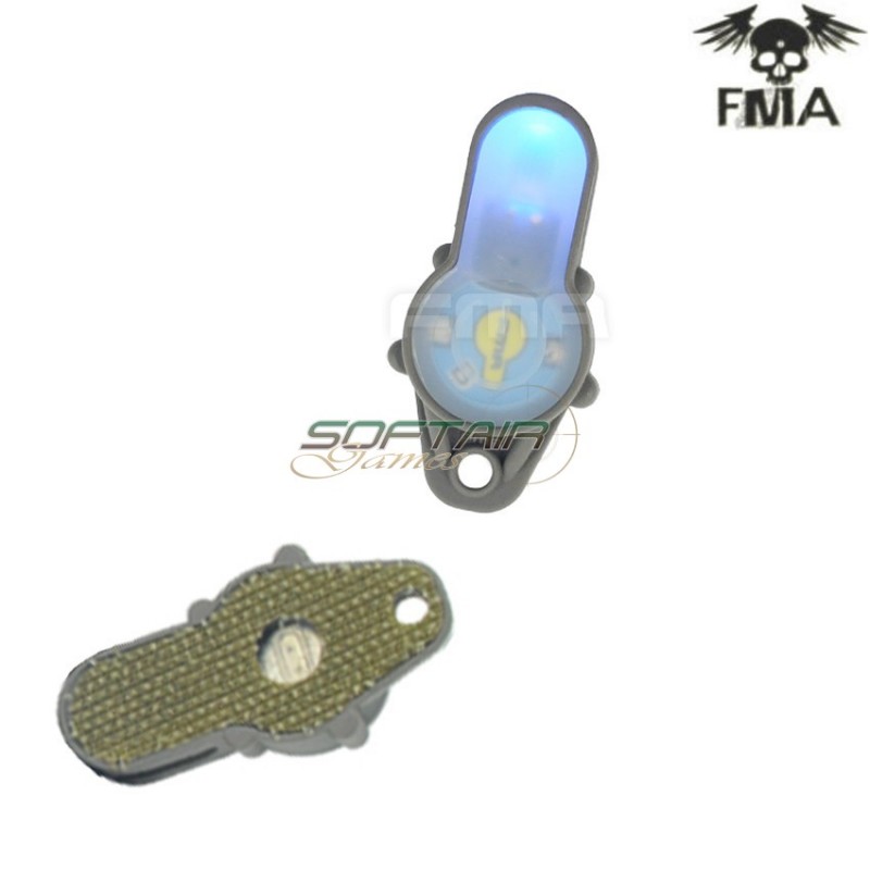 S-lite Pendant & Veclro Type Black With Blue Strobe Light Fma (fma-tb988-bl)