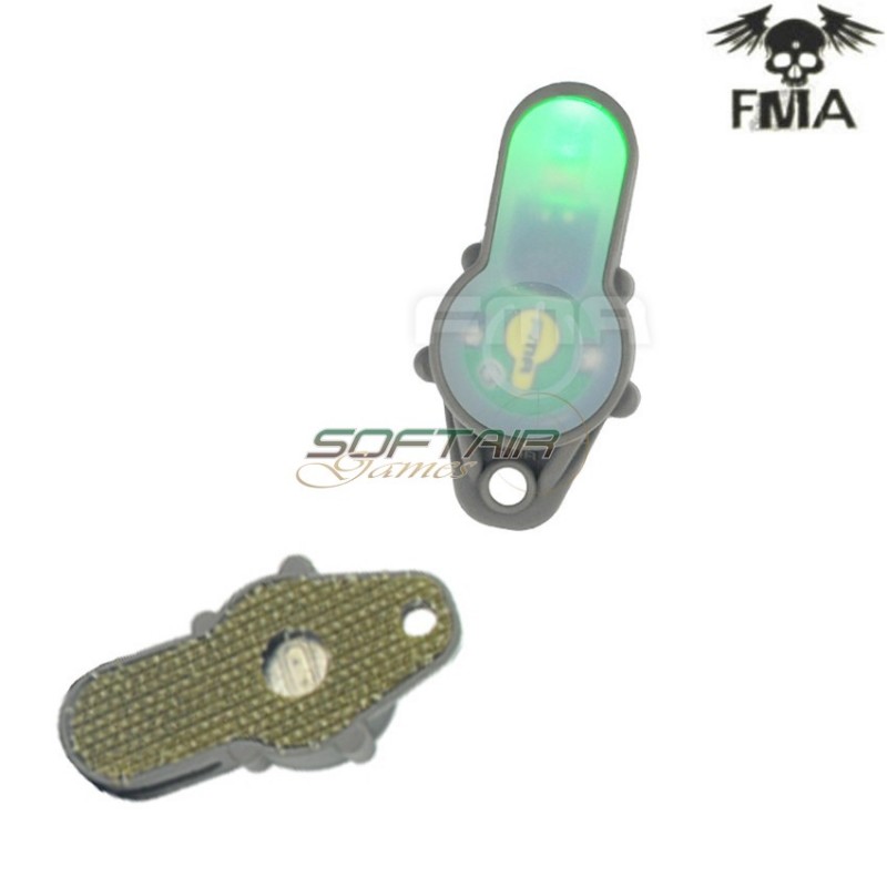 S-lite Pendant & Veclro Type Foliage Green Con Green Strobe Light Fma (fma-tb988-gr)