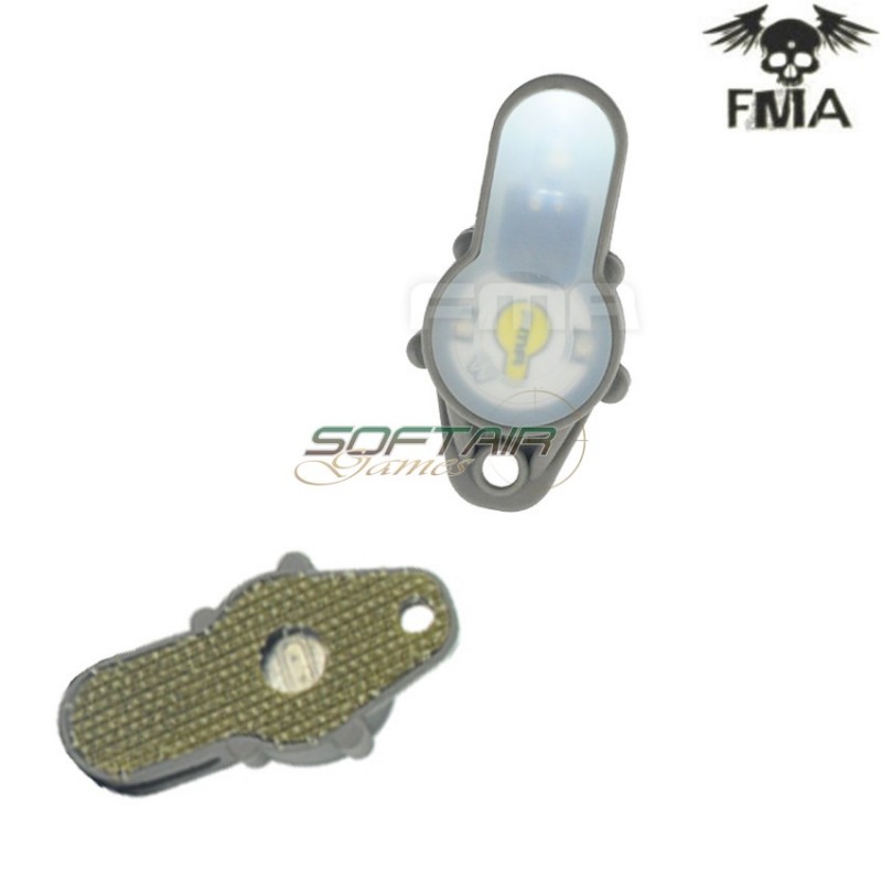 S-lite Pendant & Veclro Type Black With White Strobe Light Fma (fma-tb988-wh)