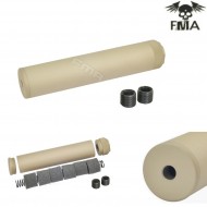 Silenziatore 14mm Cw/ccw Specwar I Type 185.4mm Dark Earth Fma (fma-tb991-de) Silenziatore 14mm Cw/ccw Specwar I Type 185.4mm Dark Earth Fma (fma-tb991-de)