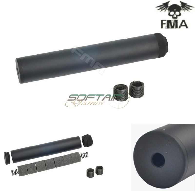 Silencer 14mm Cw/ccw Specwar Ii Type 228.6mm Black Fma (fma-tb992-bk) Silencer 14mm Cw/ccw Specwar Ii Type 228.6mm Black Fma (fma-tb992-bk)