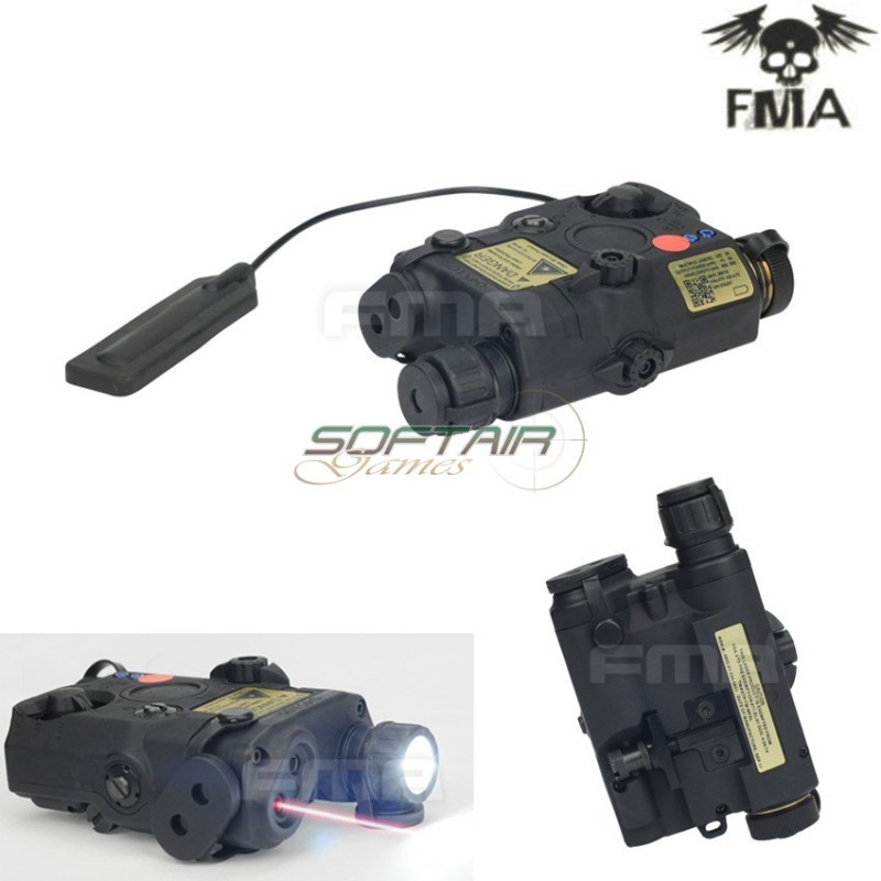 Upgrade Peq La5 Red Laser & White Led Light Con Lente Ir Black Fma (fma-tb0074)