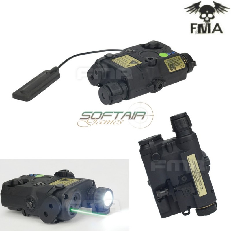 Upgrade Peq La5 Green Laser & White Led Light Con Lente Ir Black Fma (fma-tb0075) Upgrade Peq La5 Green Laser & White Led Light Con Lente Ir Black Fma (fma-tb0075)