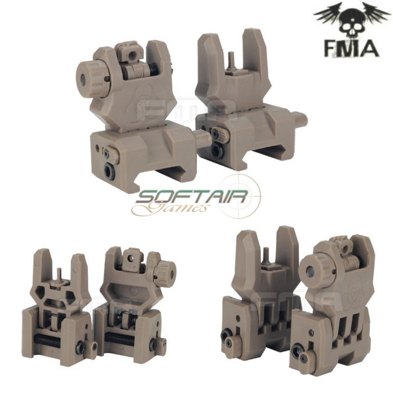 Set Nuclear Gen3 Sights Dark Earth Fma (fma-tb995-de)