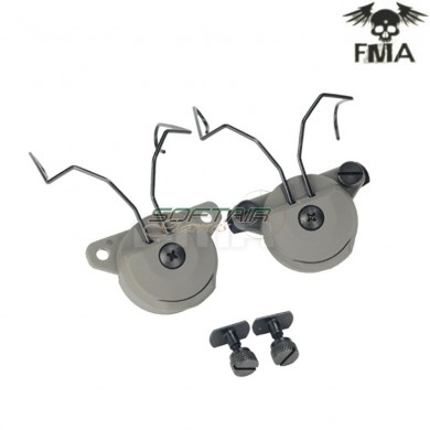 Headset And Helmet Rail Adapter Gen2 Set For Msa Foliage Green Fma (fma-998-fg)