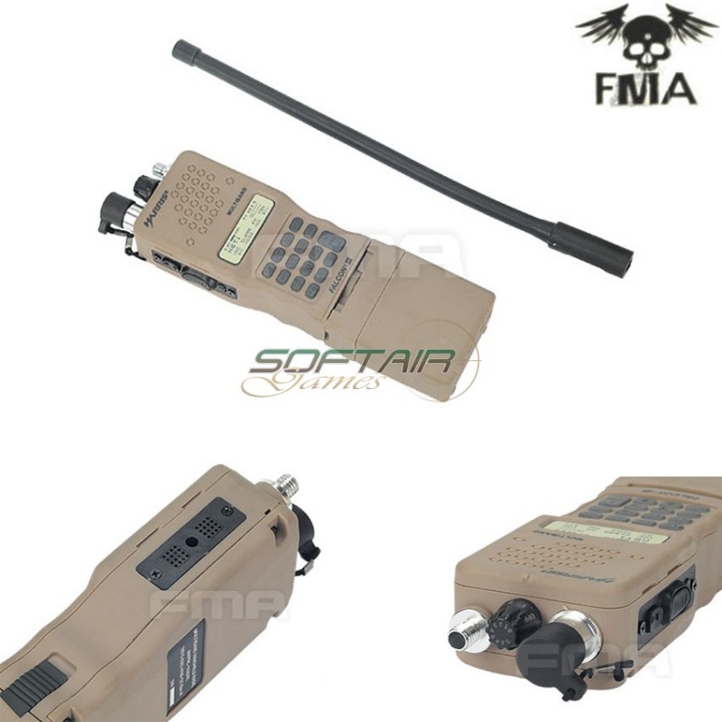 Prc-152 Dummy Radio Case Dark Earth Fma (fma-tb999-de)