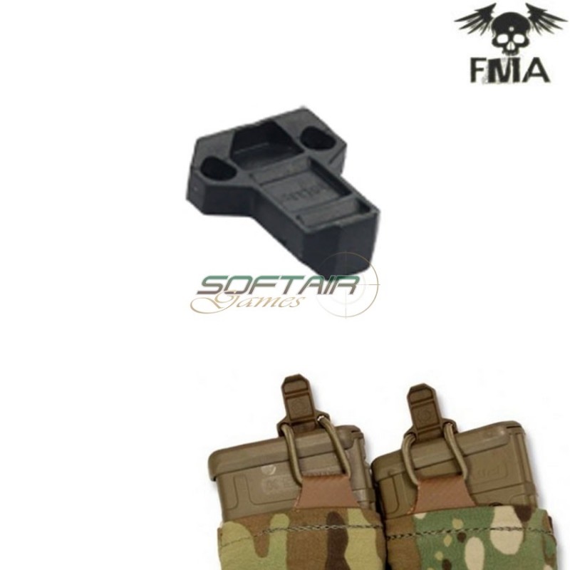 Singolo Pull Tabs S&s Type Bungee Retention Black Fma (fma-tb1000-bk)