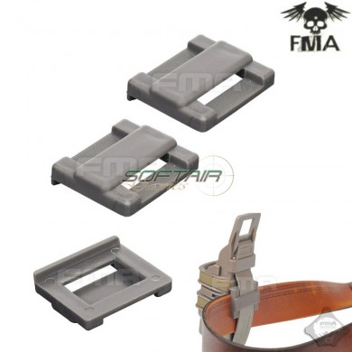Set 2 Auxiliary Small Foliage Green Belt For Fast Mag Pouch Fma (fma-tb1006-fg)