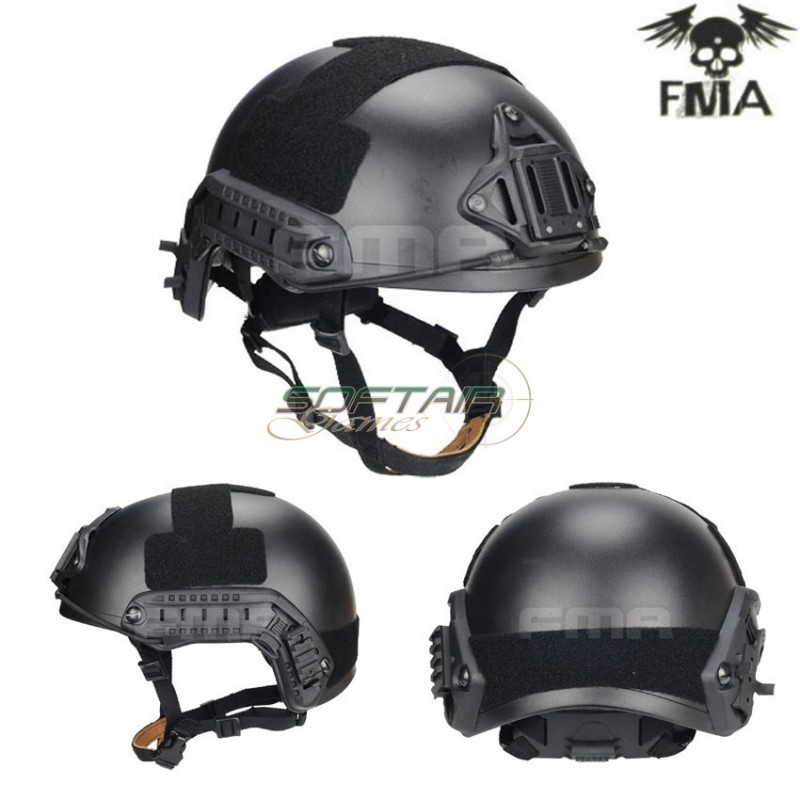 Fast Ballistic Helmet With 1:1 Protecting Pat Black Fma (fma-tb1010-bk)
