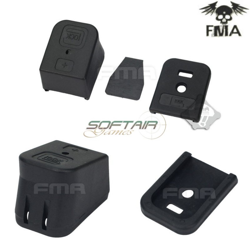 Set 2 Bottom Cover Black G17/g18 Fma (fma-tb1028-bk) Set 2 Bottom Cover Black G17/g18 Fma (fma-tb1028-bk)