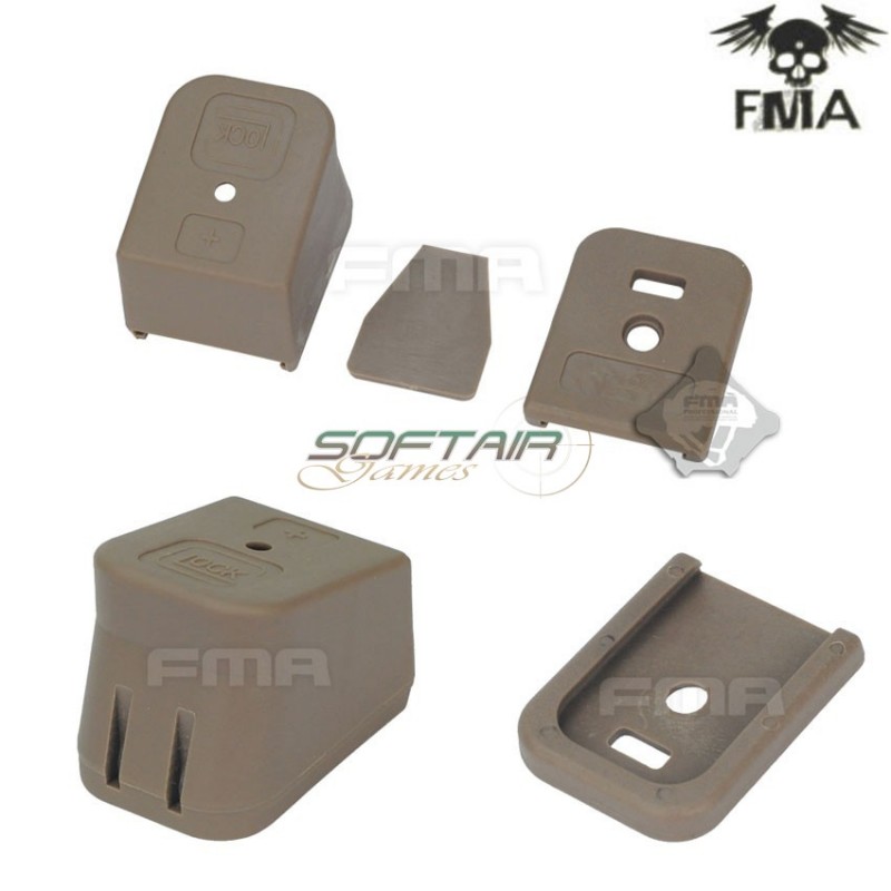 Set 2 Bottom Cover Dark Earth G17/g18 Fma (fma-tb1028-de) Set 2 Bottom Cover Dark Earth G17/g18 Fma (fma-tb1028-de)