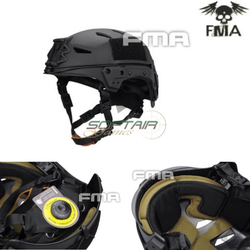 Elmetto Ftp Exfil Bump Type Black Fma (fma-tb1044-bk)