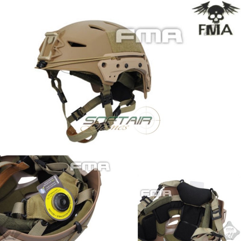 Elmetto Ftp Exfil Bump Type Dark Earth Fma (fma-tb1044-de)
