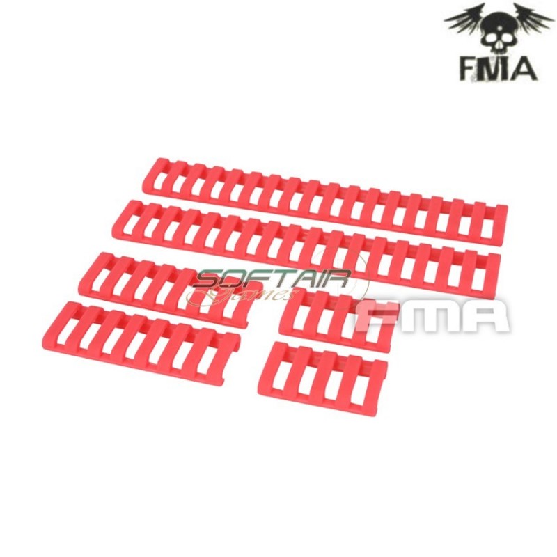 Set 6 Soft Rail Cover Pink Fma (fma-tb1049-pk)