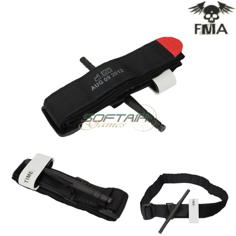 Mic Application Tourniquet Black Fma (fma-tb1051)