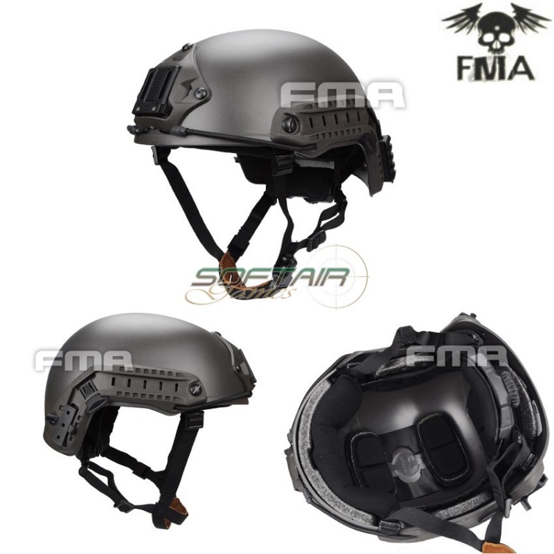 Elmetto Fast Ballistic Mass Grey Fma (fma-tb1052-mg)
