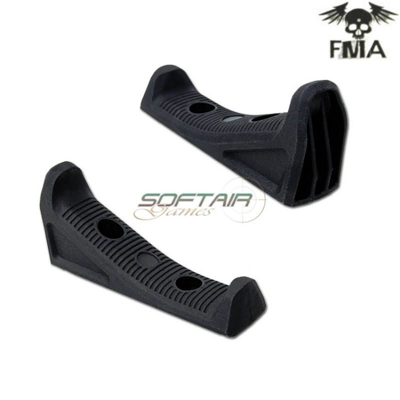 Ffg Sys LC Angled Fore Grip Low Profile Black Fma (fma-tb1060-bk)
