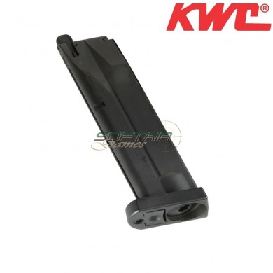 Caricatore A Co2 Black 23bb Per M9a1/m92 Kwc (kwc-kw-car11co2)