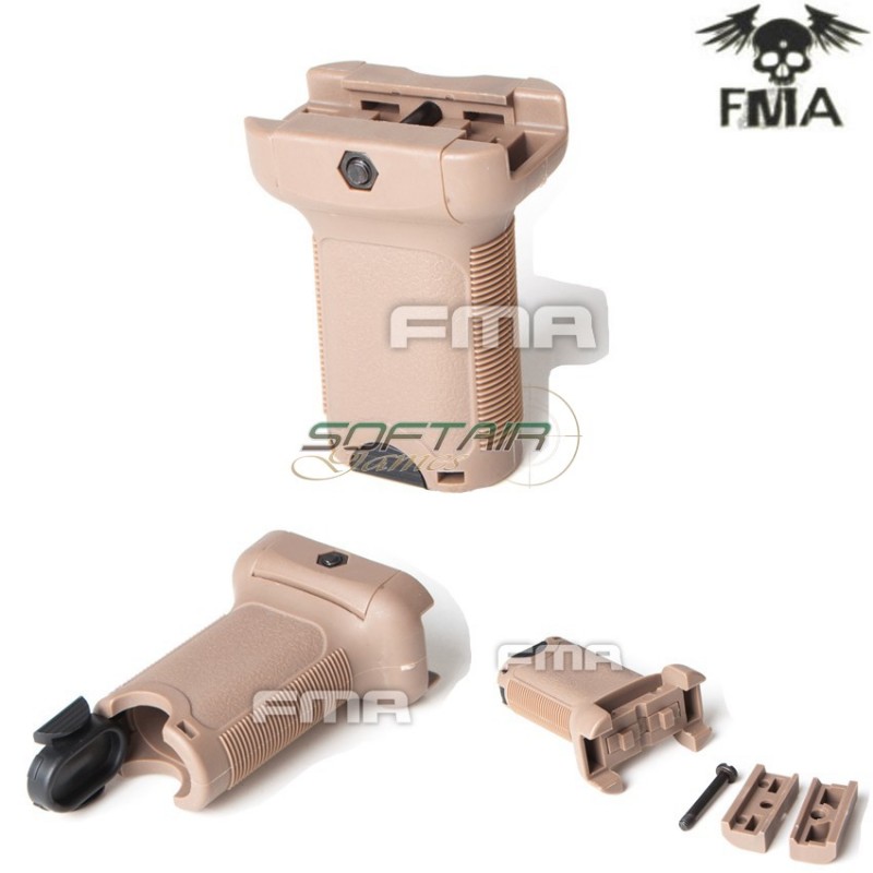 Vertical Short Td Grip For 20mm Rail Dark Earth Fma (fma-tb1069-de) Vertical Short Td Grip For 20mm Rail Dark Earth Fma (fma-tb1069-de)