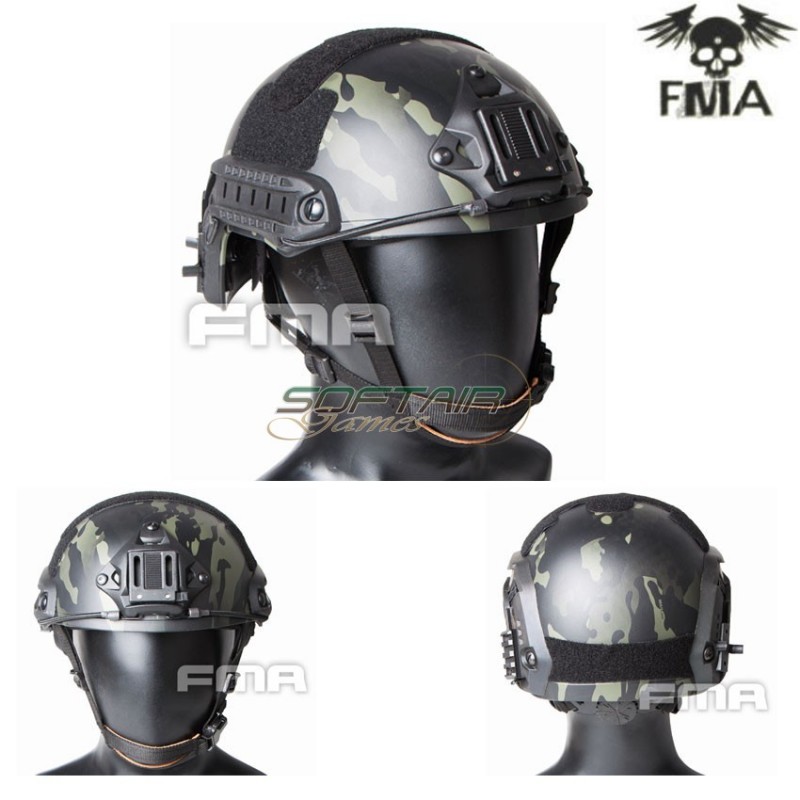 Elmetto Fast Ballistic Multicam Black Fma (fma-tb1085)