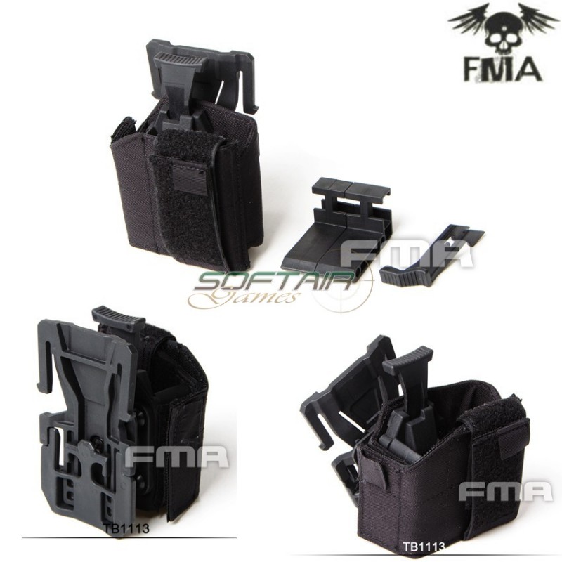 Fondina Universale Destra Black Molle System Fma (fma-tb1113-bk)