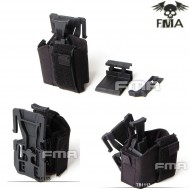 Universal Right Holster Black Molle System Fma (fma-tb1113-bk)