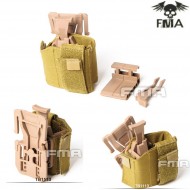 Universal Right Holster Dark Earth Molle System Fma (fma-tb1113-de)