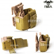 Universal Right Holster Dark Earth Molle System Fma (fma-tb1113-de)