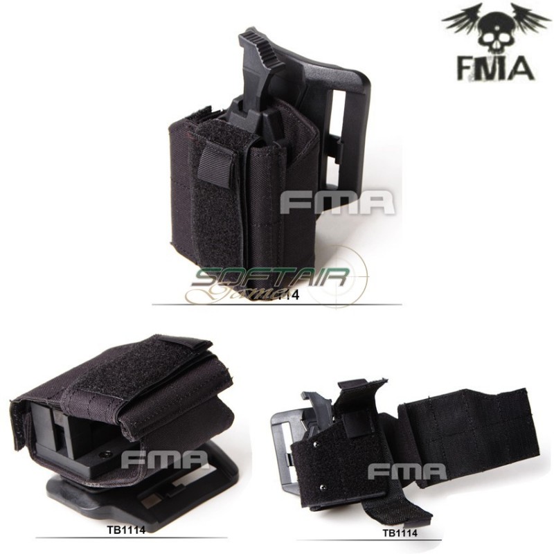 Fondina Universale Destra Black Cintura System Fma (fma-tb1114-bk)
