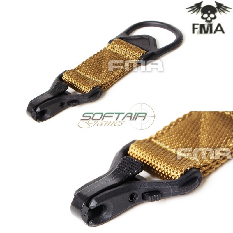 Paraclip Adapter 1 Point Dark Earth Per Cinghia Ma1 Multi Mission Fma (fma-tb1117-de)