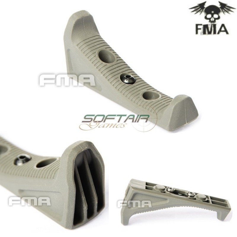 Keymod Angled Fore Grip Low Profile Foliage Green Fma (fma-tb1131-fg)