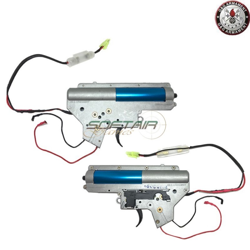 Gearbox Rinforzato Completo Cavi Posteriori Per M4/m16 G&g (gg-3)
