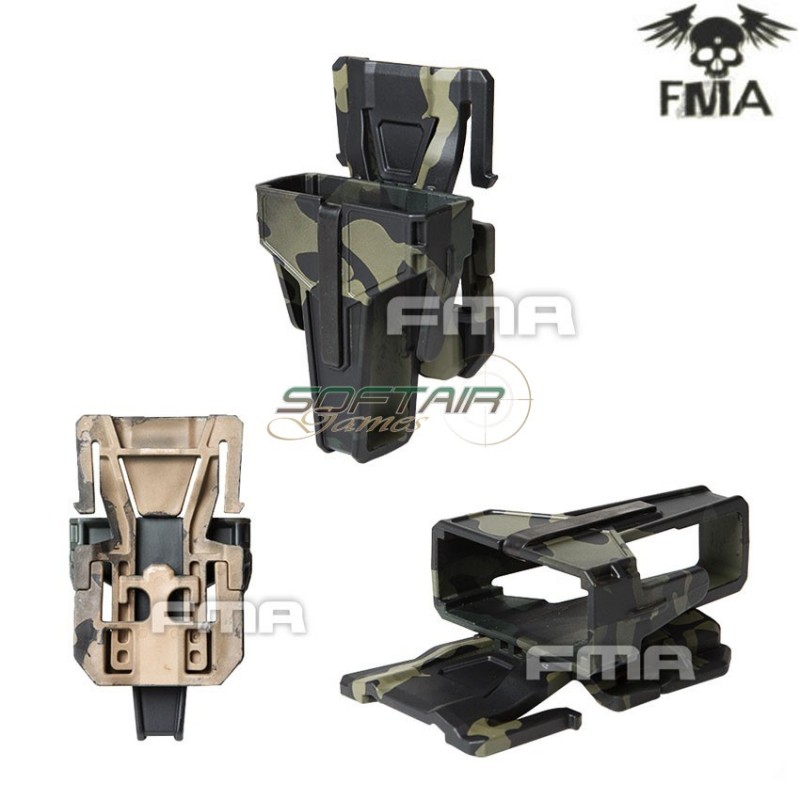 Tasca Fsmr Multicam Black Molle System Per M4/m16 Fma (fma-tb1134-mcbk)