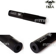 Silenziatore 14mm Cw/ccw Navy Seals Type 198mm Black Fma (fma-tb1143-bk)